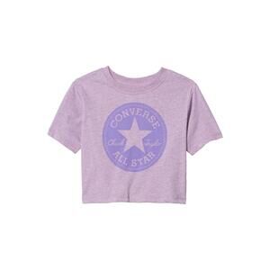 Converse Kids Girls Crossover Tee Violet 4 Little Kid